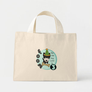 Dog Lover 3rd Birthday T-shirts and Gifts Mini Tote Bag