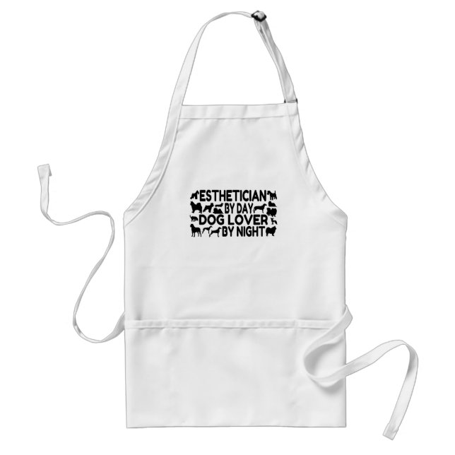 Dog Lover Aesthetician Standard Apron (Front)