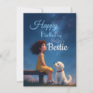 Dog lover Birthday Card