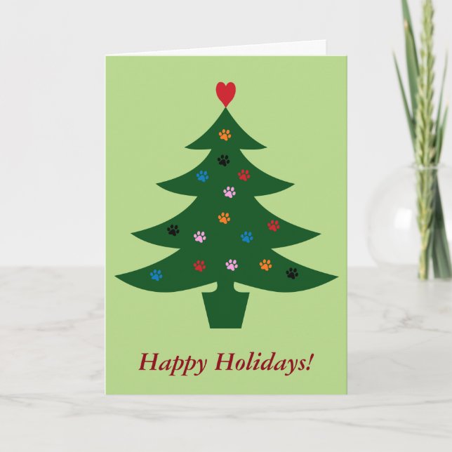 Dog Lover Christmas Card (Front)