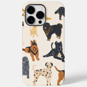 dog lover cute dogs  Case-Mate iPhone 14 pro max case