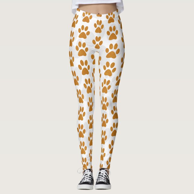 Dog Lover Design Leggings (Front)
