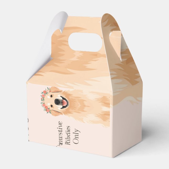 dog lover favor box (Front Side)