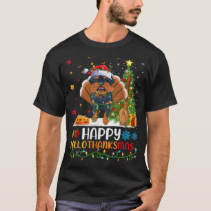 Dog Lover Funny Happy Brussels Griffon Dog HelloTh T-Shirt