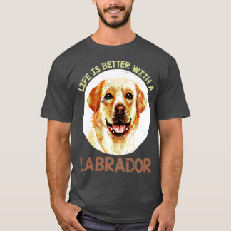 Dog Lover Gift Pet Labrador T-Shirt