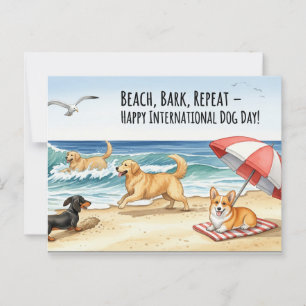 Dog Lover Golden Retriever Dog  Postcard