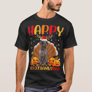 Dog Lover Happy German Wirehaired Pointer Dog Hell T-Shirt