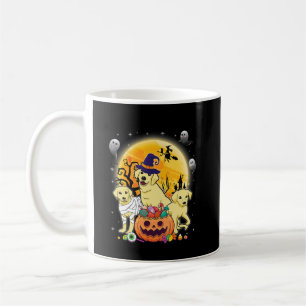Dog Lover Happy Halloween Labrador Dog Mummy Coffee Mug