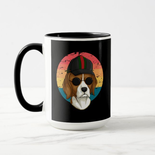 Dog lover Hound Mug (Left)