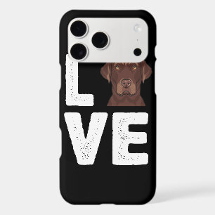 Dog Lover I Love Chocolate Labrador