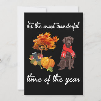 Dog Lover | It's The Most Wonderful Time Of Year Card