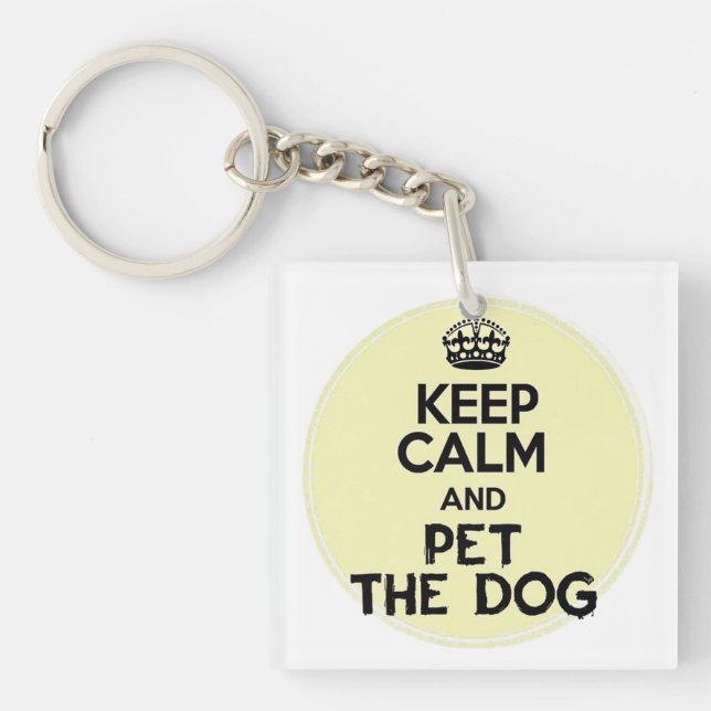 Dog Lover Keychain (Front)