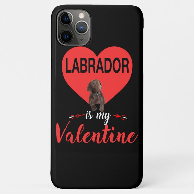 Dog Lover | Labrador Is My Valentine Case-Mate iPhone Case (Back)