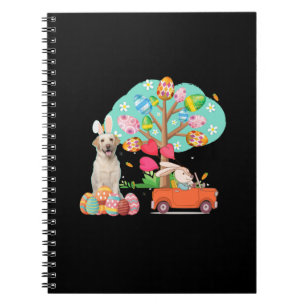 Dog Lover Labrador Retriever Easter Day Notebook
