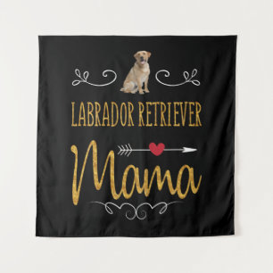 Dog Lover Labrador Retriever Mama Tapestry