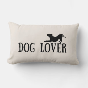 Dog Lover Lumbar Pillow