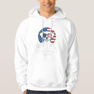 Dog Lover My Dog Is My Heart Hoodie