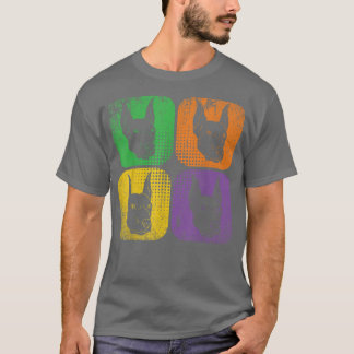 Dog Lover Pet Owner Dog Owner Animal Pop Art Dober T-Shirt