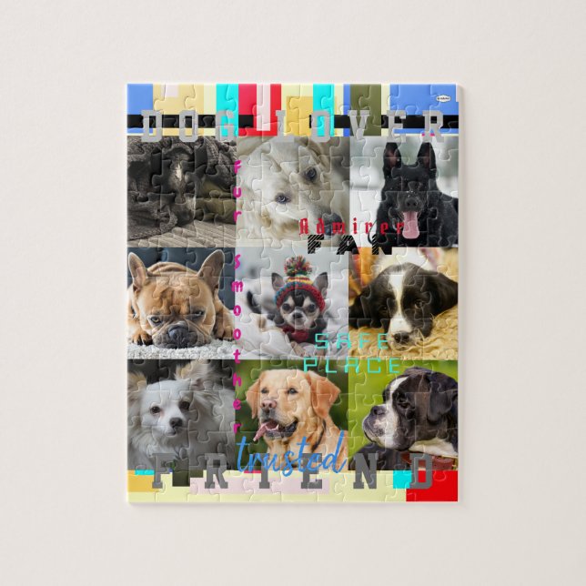 DOG LOVER Photo Puzzle HAMbWG (Vertical)