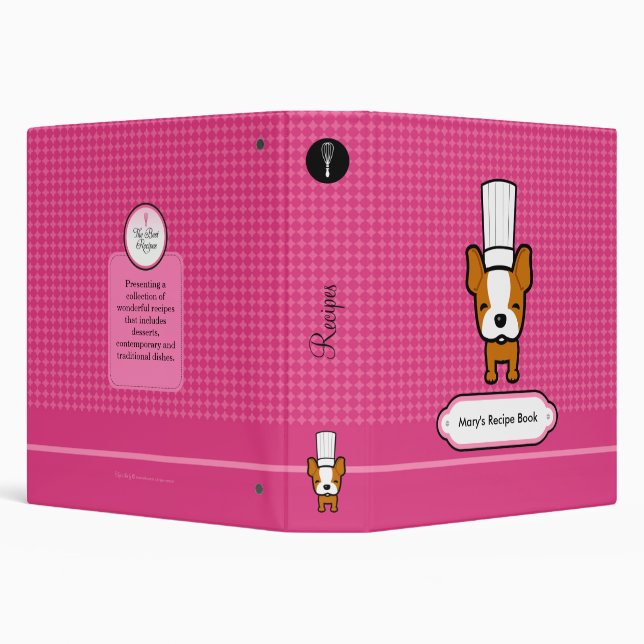 Dog Lover Recipe Binder (Background)