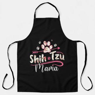 Dog Lover Shih Tzu Mama Apron