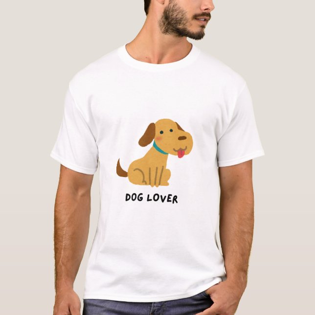 DOG LOVER t shirt (Front)