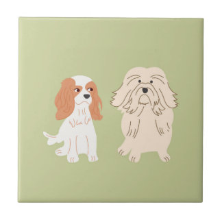 Dog lover tile