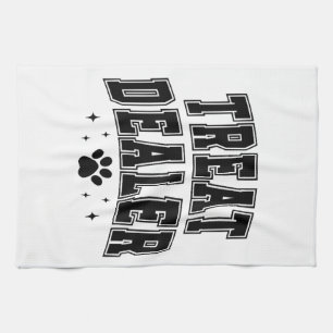 Dog Lover Treat Dealer Kitchen Towel