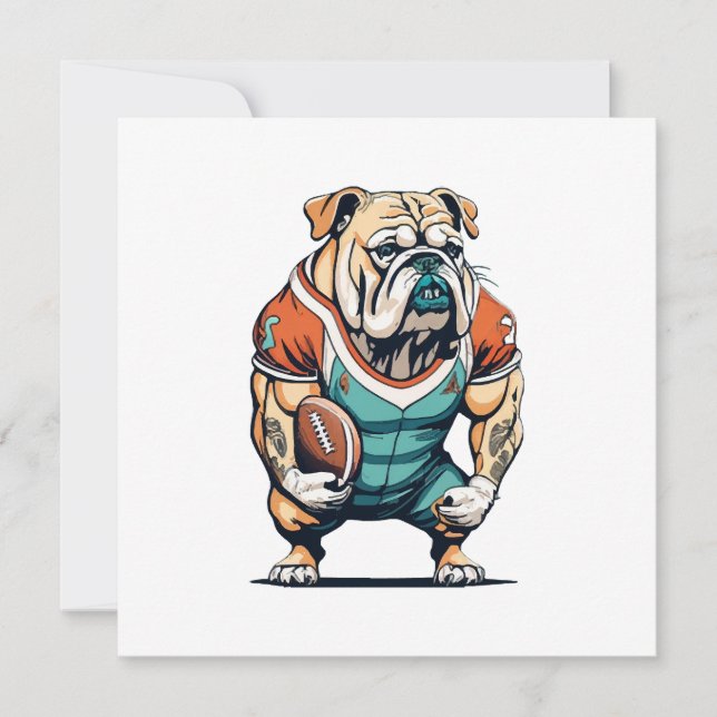 Dog Lovers Basketball Player Invitation (Front)