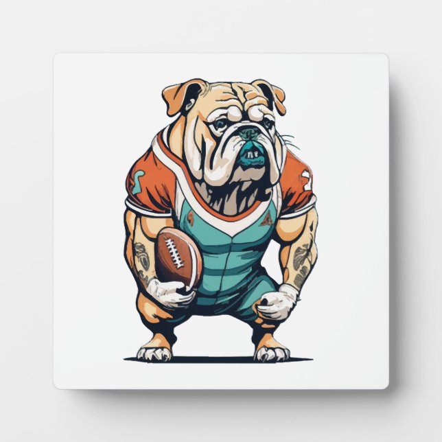 Dog Lovers Basketball Player Plaque (Front)
