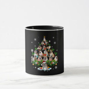 Dog Lovers Bulldog Christmas Tree Ornaments Mug