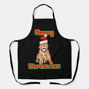 Dog Lovers christmas gift design Apron