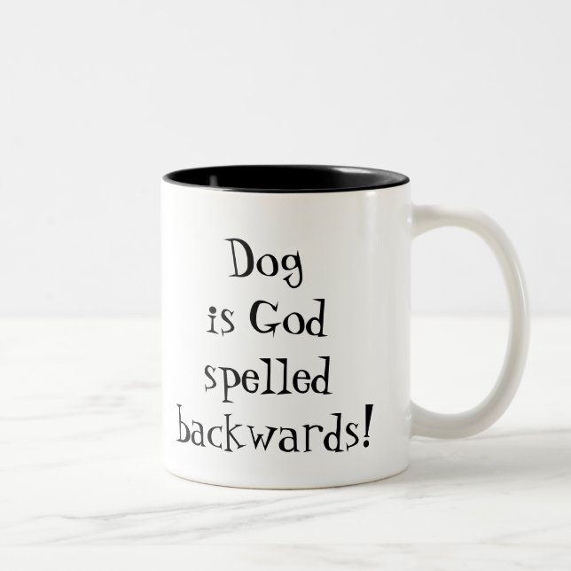 Dog Lover's Coffee Mug (Right)