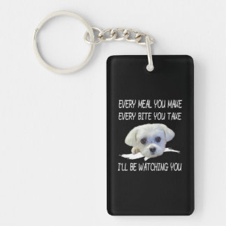 Dog Lovers | Cute Maltese Every Meal You Make Keychain