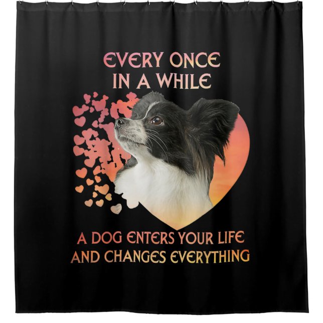 Dog Lovers | Every Once In A While A Papillon Dog (Front)