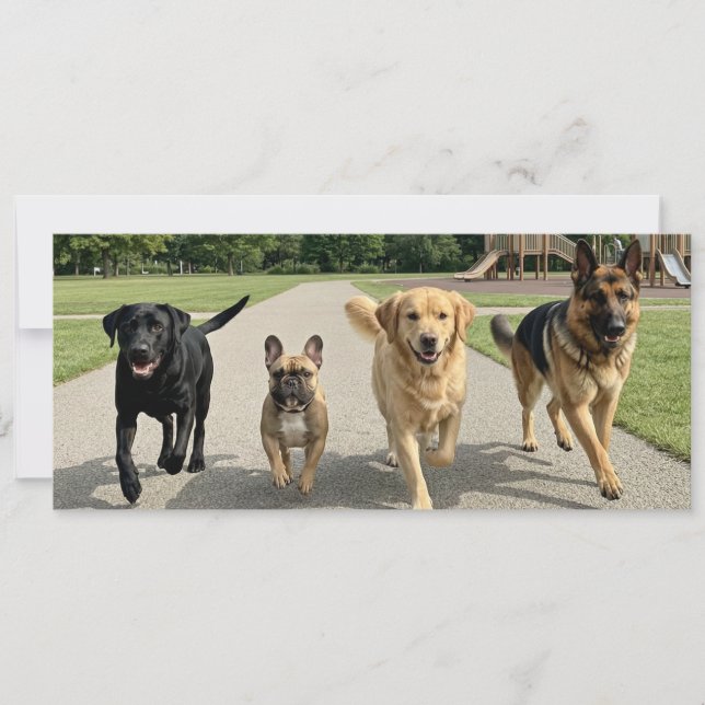 Dog Lovers Invitation (Front)
