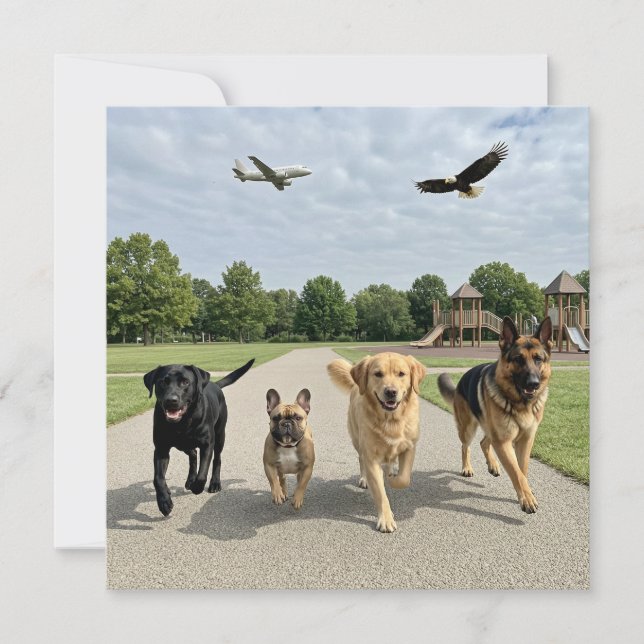 Dog Lovers Invitation (Front)