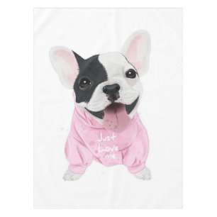 Dog Lovers   Just Love Me, Love Dog Tablecloth