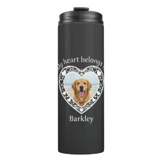 Dog lovers/mom thermal tumbler