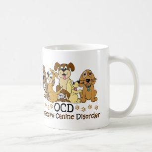 Dog Lovers Obsessive Canine Disorder Coffee Mug