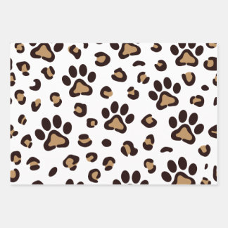 Dog lovers; pets; dogs; paws; cute; pugs; wrapping paper sheet