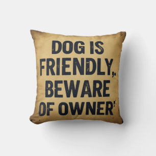 Dog lovers throw pillow