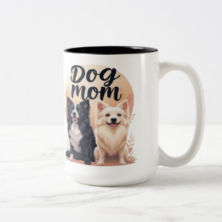 Dog Lovers Two-Tone Coffee Mug
