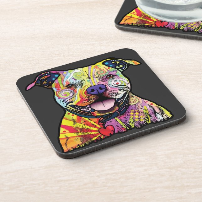 Dog lovers v01 coaster (Left Side)
