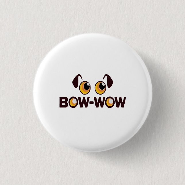 Dog Loyalty 1 Inch Round Button (Front)