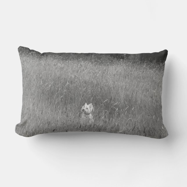 Dog Lumbar Pillow (Front)