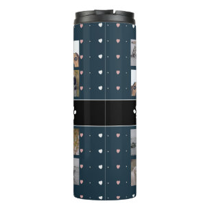 Dog Mama, 5 Photos Thermal Tumbler