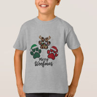 Dog Mama Christmas Merry Woofmas Dog Lover Xmas