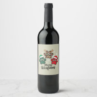 Dog Mama Christmas Merry Woofmas Dog Lover Xmas