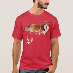 Dog Mama Puppy Mom Corgi T-Shirt